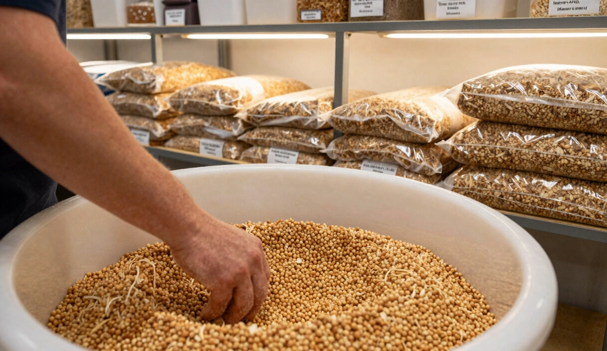 Substrate and Grain Prep