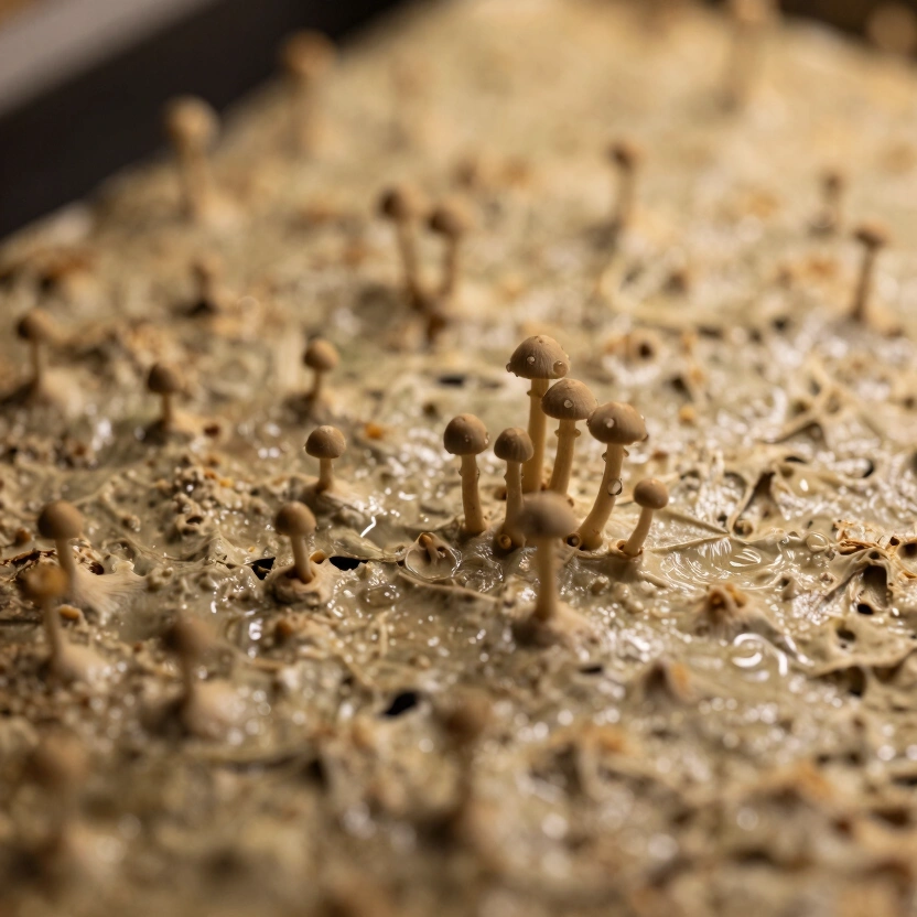 Mushroom Pinning Detail