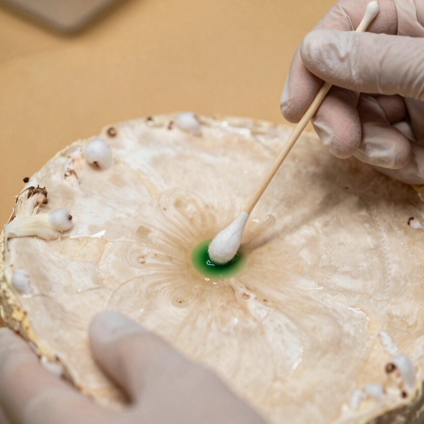 Trichoderma Q-Tip Test Detail